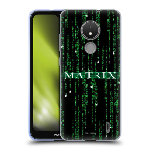 The Matrix Key Art Codes Soft Gel Case for Nokia C21