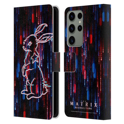 The Matrix Resurrections Key Art Choice Is An Illusion Leather Book Wallet Case Cover For Samsung Galaxy S23 Ultra 5G