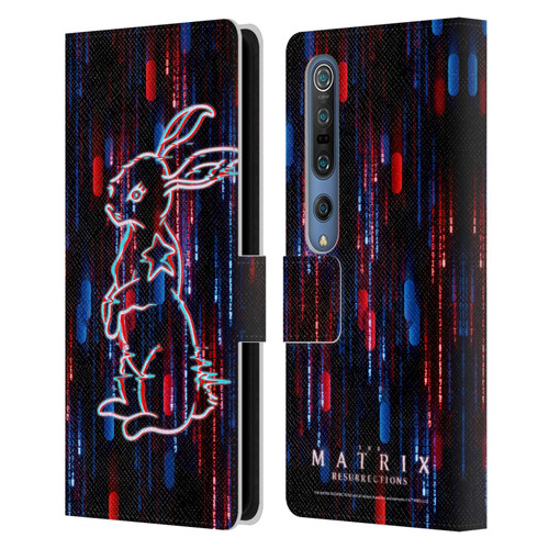 The Matrix Resurrections Key Art Choice Is An Illusion Leather Book Wallet Case Cover For Xiaomi Mi 10 5G / Mi 10 Pro 5G