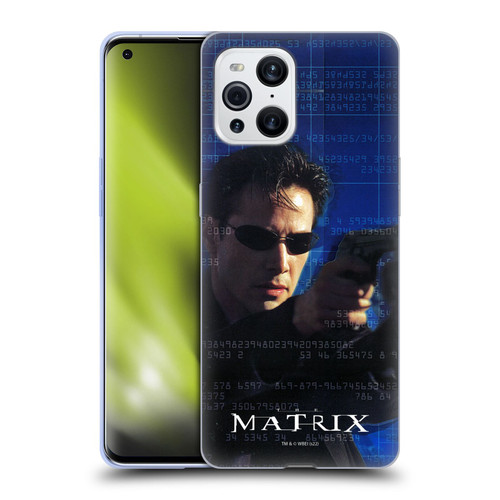 The Matrix Key Art Neo 1 Soft Gel Case for OPPO Find X3 / Pro