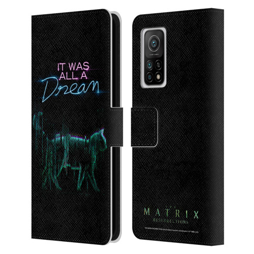 The Matrix Resurrections Key Art It Was All A Dream Leather Book Wallet Case Cover For Xiaomi Mi 10T 5G