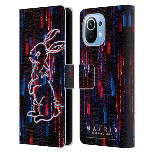 The Matrix Resurrections Key Art Choice Is An Illusion Leather Book Wallet Case Cover For Xiaomi Mi 11
