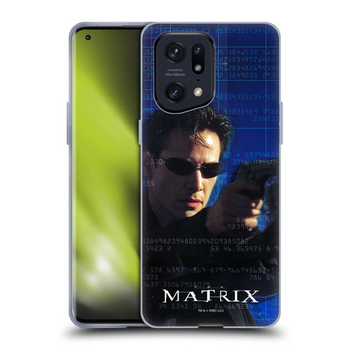 The Matrix Key Art Neo 1 Soft Gel Case for OPPO Find X5 Pro