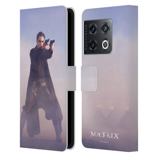 The Matrix Key Art Neo 2 Leather Book Wallet Case Cover For OnePlus 10 Pro