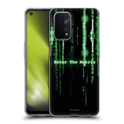 The Matrix Key Art Enter The Matrix Soft Gel Case for OPPO A54 5G
