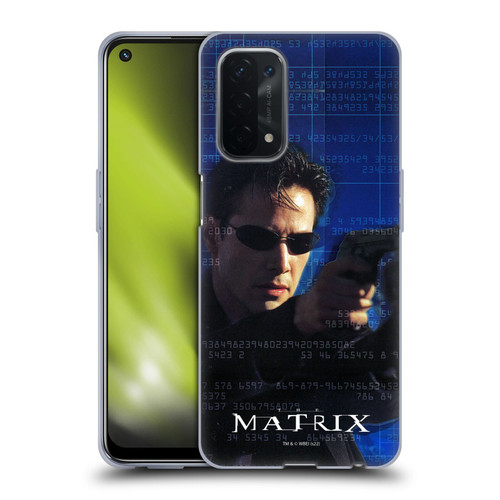 The Matrix Key Art Neo 1 Soft Gel Case for OPPO A54 5G