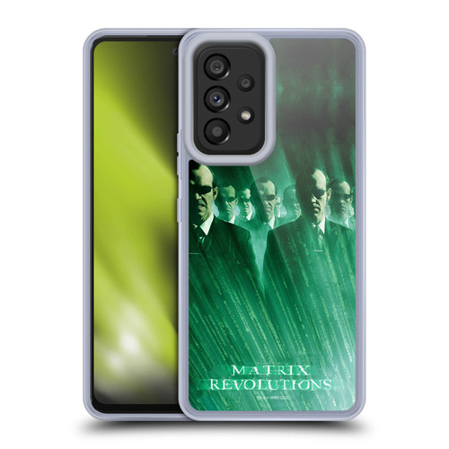 The Matrix Revolutions Key Art Smiths Soft Gel Case for Samsung Galaxy A53 5G (2022)