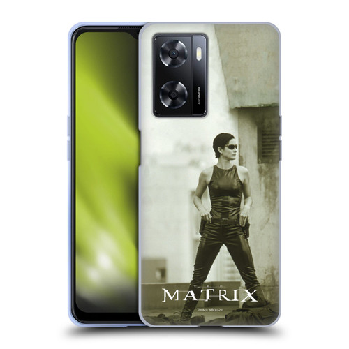 The Matrix Key Art Trinity Soft Gel Case for OPPO A57s