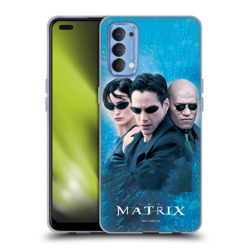 The Matrix Key Art Group 3 Soft Gel Case for OPPO Reno 4 5G