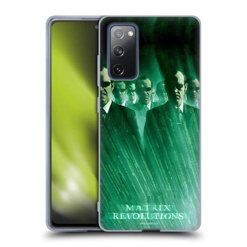 The Matrix Revolutions Key Art Smiths Soft Gel Case for Samsung Galaxy S20 FE / 5G