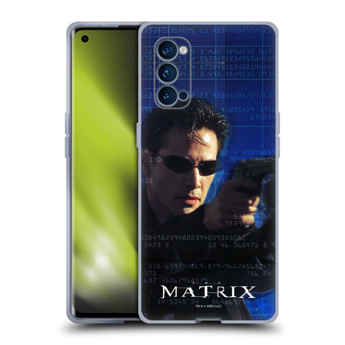 The Matrix Key Art Neo 1 Soft Gel Case for OPPO Reno 4 Pro 5G