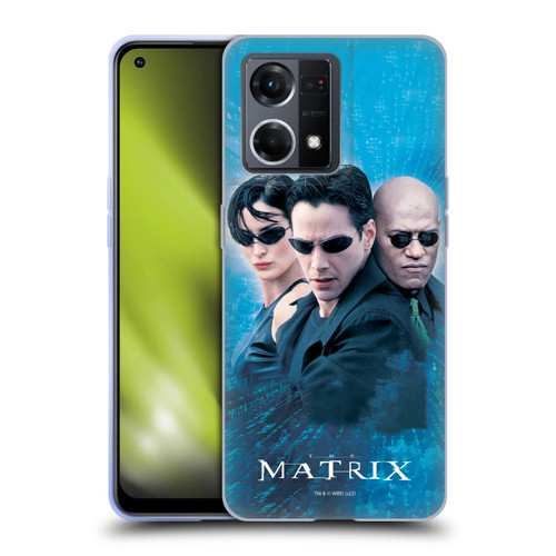 The Matrix Key Art Group 3 Soft Gel Case for OPPO Reno8 4G