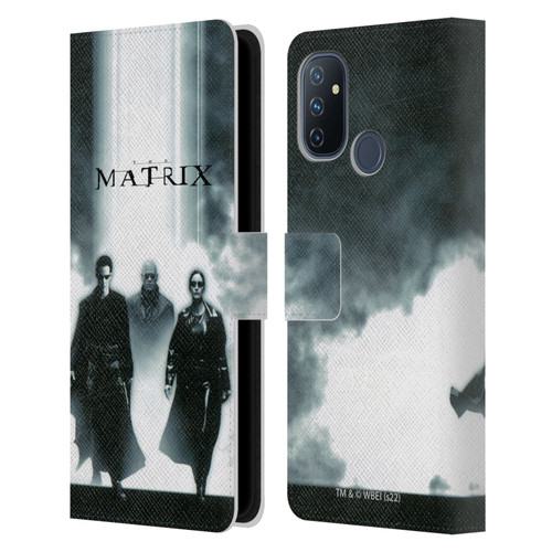 The Matrix Key Art Group 2 Leather Book Wallet Case Cover For OnePlus Nord N100
