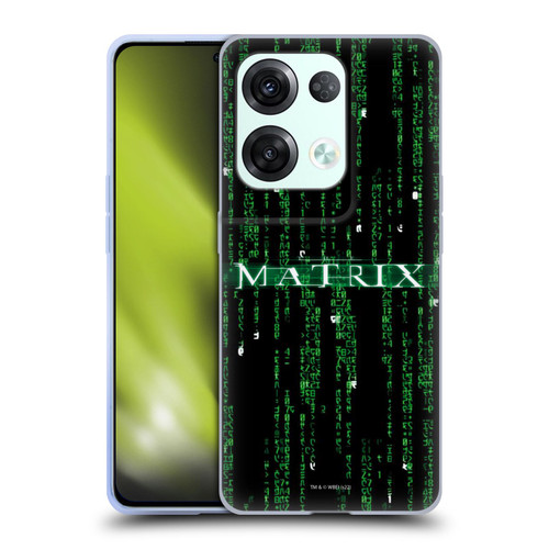 The Matrix Key Art Codes Soft Gel Case for OPPO Reno8 Pro