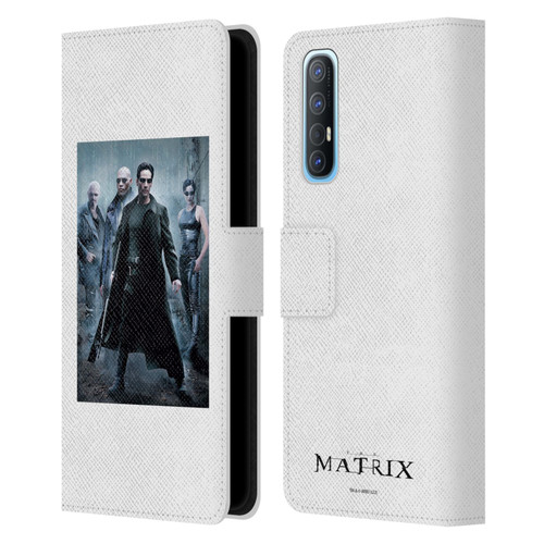 The Matrix Key Art Group 1 Leather Book Wallet Case Cover For OPPO Find X2 Neo 5G
