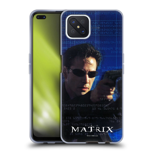 The Matrix Key Art Neo 1 Soft Gel Case for OPPO Reno4 Z 5G