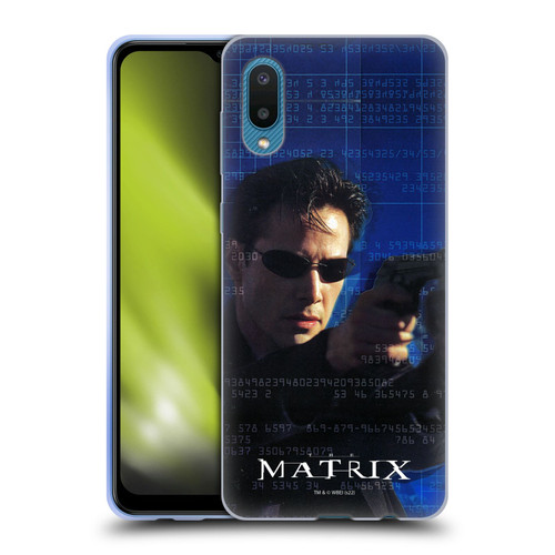 The Matrix Key Art Neo 1 Soft Gel Case for Samsung Galaxy A02/M02 (2021)