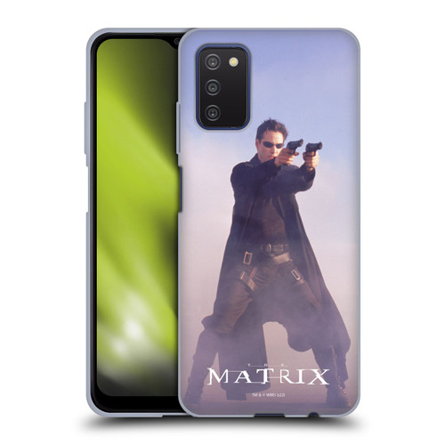 The Matrix Key Art Neo 2 Soft Gel Case for Samsung Galaxy A03s (2021)