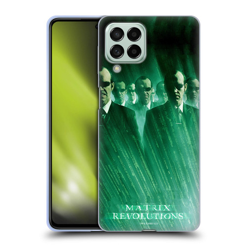 The Matrix Revolutions Key Art Smiths Soft Gel Case for Samsung Galaxy M53 (2022)