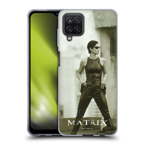 The Matrix Key Art Trinity Soft Gel Case for Samsung Galaxy A12 (2020)
