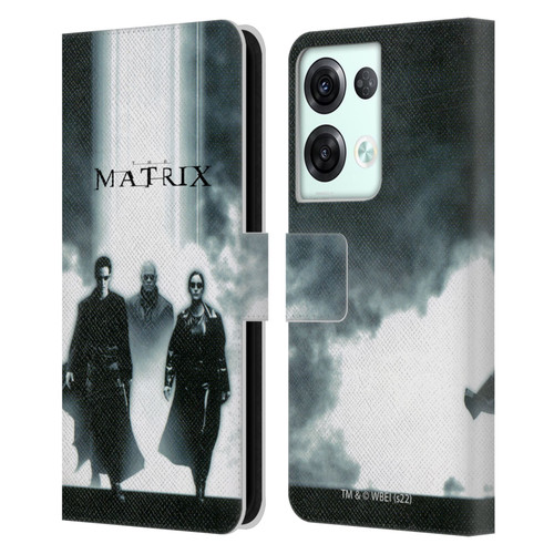 The Matrix Key Art Group 2 Leather Book Wallet Case Cover For OPPO Reno8 Pro
