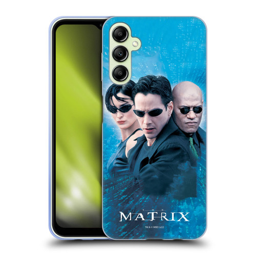 The Matrix Key Art Group 3 Soft Gel Case for Samsung Galaxy A14 5G