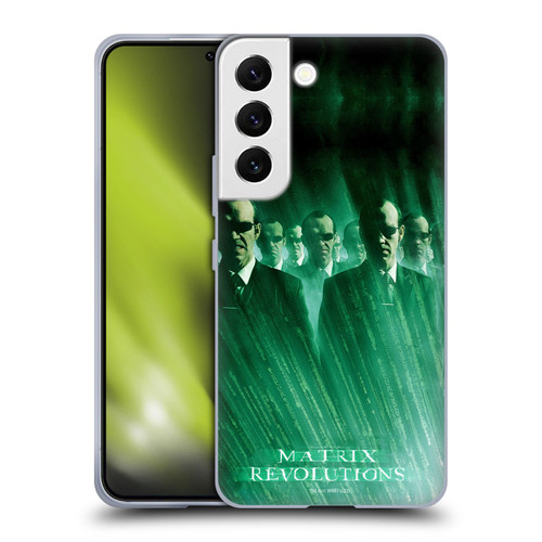 The Matrix Revolutions Key Art Smiths Soft Gel Case for Samsung Galaxy S22 5G