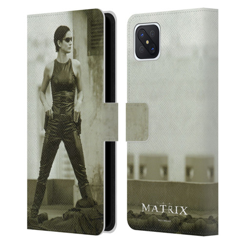The Matrix Key Art Trinity Leather Book Wallet Case Cover For OPPO Reno4 Z 5G
