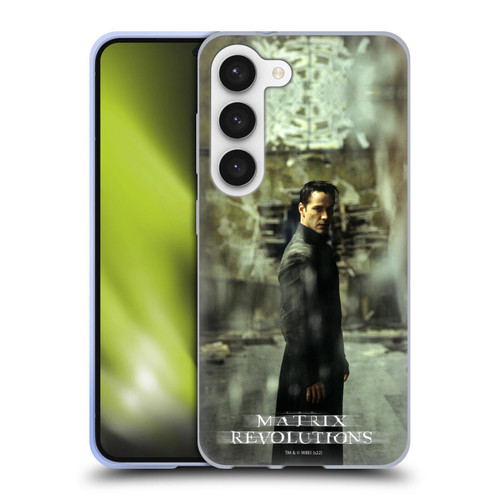 The Matrix Revolutions Key Art Neo 2 Soft Gel Case for Samsung Galaxy S23 5G