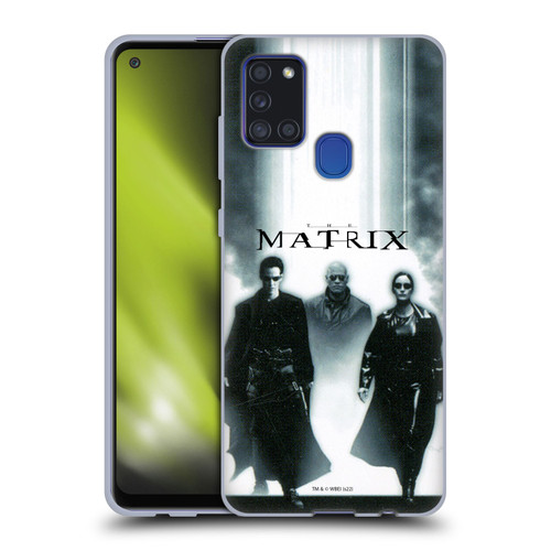 The Matrix Key Art Group 2 Soft Gel Case for Samsung Galaxy A21s (2020)