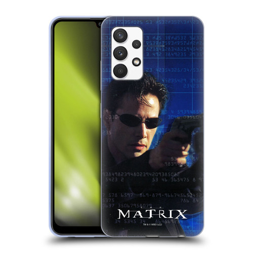 The Matrix Key Art Neo 1 Soft Gel Case for Samsung Galaxy A32 (2021)
