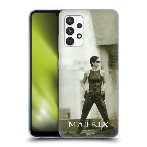 The Matrix Key Art Trinity Soft Gel Case for Samsung Galaxy A32 (2021)