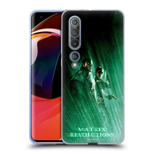 The Matrix Revolutions Key Art Morpheus Trinity Soft Gel Case for Xiaomi Mi 10 5G / Mi 10 Pro 5G