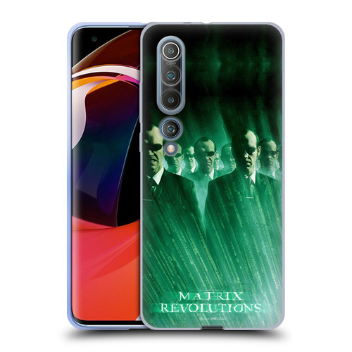 The Matrix Revolutions Key Art Smiths Soft Gel Case for Xiaomi Mi 10 5G / Mi 10 Pro 5G