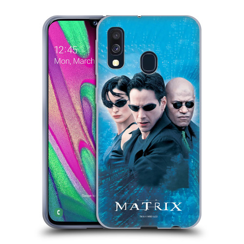 The Matrix Key Art Group 3 Soft Gel Case for Samsung Galaxy A40 (2019)