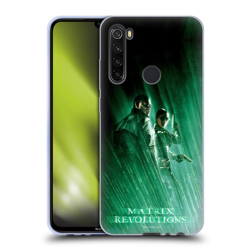 The Matrix Revolutions Key Art Morpheus Trinity Soft Gel Case for Xiaomi Redmi Note 8T
