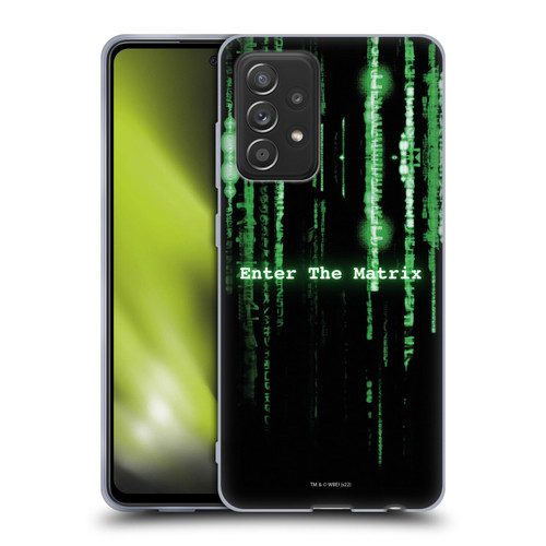The Matrix Key Art Enter The Matrix Soft Gel Case for Samsung Galaxy A52 / A52s / 5G (2021)
