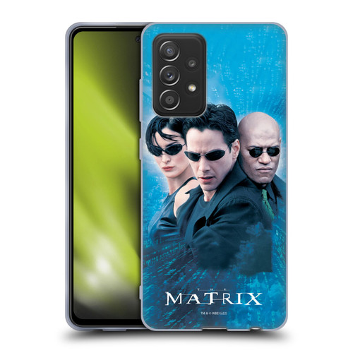 The Matrix Key Art Group 3 Soft Gel Case for Samsung Galaxy A52 / A52s / 5G (2021)