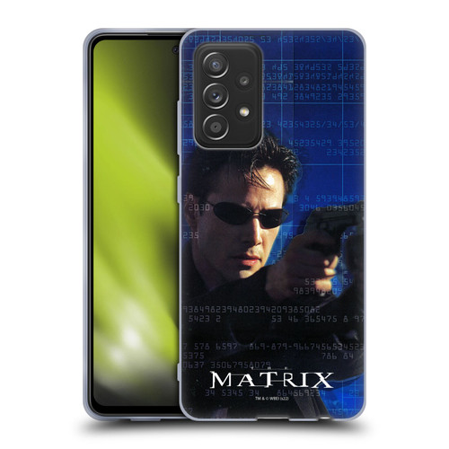 The Matrix Key Art Neo 1 Soft Gel Case for Samsung Galaxy A52 / A52s / 5G (2021)
