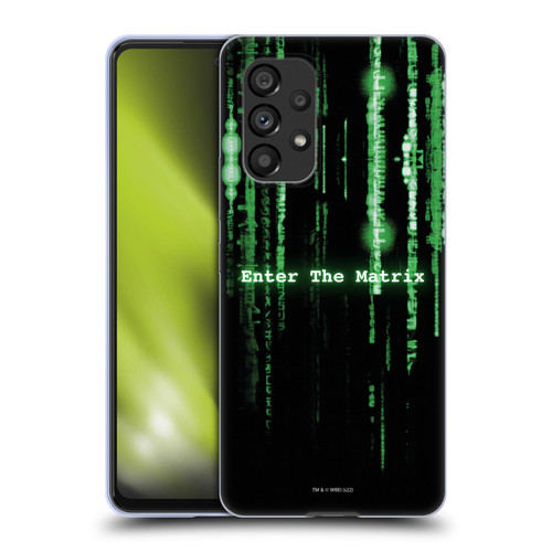 The Matrix Key Art Enter The Matrix Soft Gel Case for Samsung Galaxy A53 5G (2022)