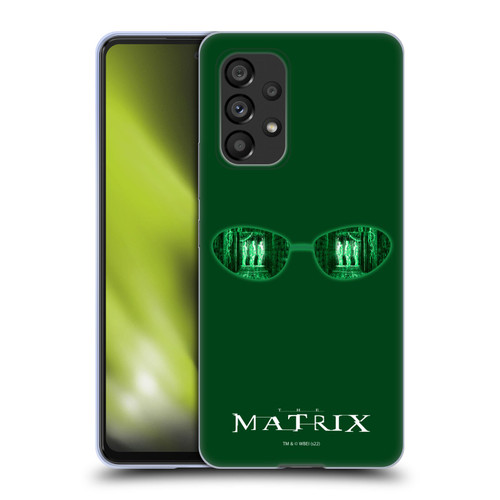 The Matrix Key Art Glass Soft Gel Case for Samsung Galaxy A53 5G (2022)