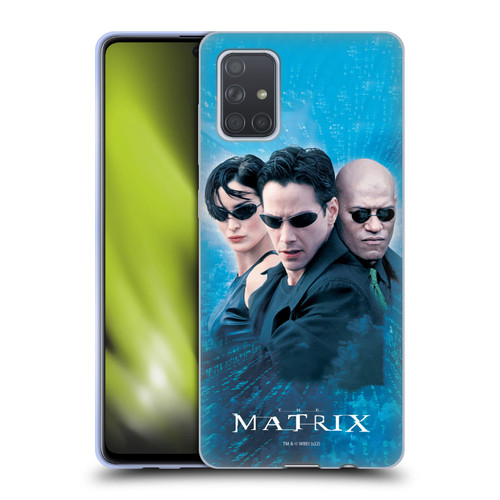 The Matrix Key Art Group 3 Soft Gel Case for Samsung Galaxy A71 (2019)