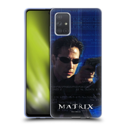 The Matrix Key Art Neo 1 Soft Gel Case for Samsung Galaxy A71 (2019)