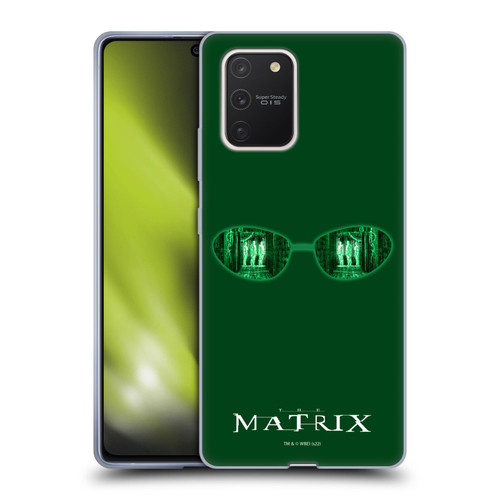 The Matrix Key Art Glass Soft Gel Case for Samsung Galaxy S10 Lite