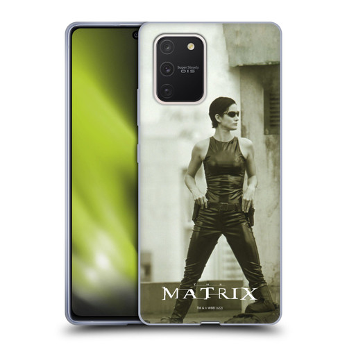 The Matrix Key Art Trinity Soft Gel Case for Samsung Galaxy S10 Lite