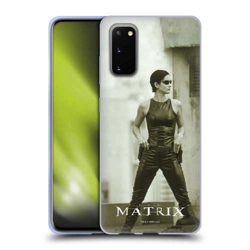 The Matrix Key Art Trinity Soft Gel Case for Samsung Galaxy S20 / S20 5G