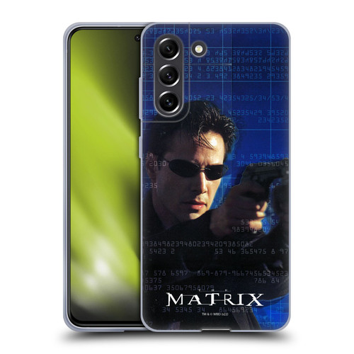 The Matrix Key Art Neo 1 Soft Gel Case for Samsung Galaxy S21 FE 5G