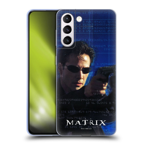 The Matrix Key Art Neo 1 Soft Gel Case for Samsung Galaxy S21+ 5G