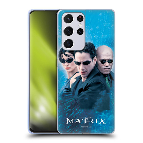 The Matrix Key Art Group 3 Soft Gel Case for Samsung Galaxy S21 Ultra 5G
