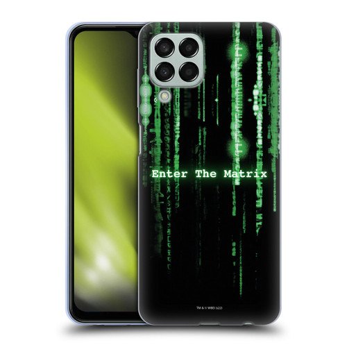 The Matrix Key Art Enter The Matrix Soft Gel Case for Samsung Galaxy M33 (2022)
